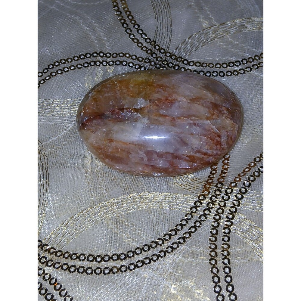 Crystal Fire Quartz Palmstone